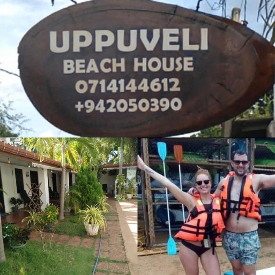 Uppuveli Beach House Trincomalee Exterior foto